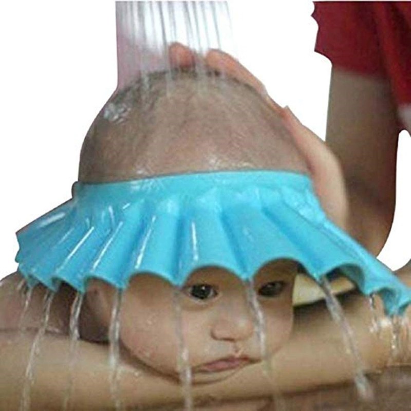 Swim-Cap Bath-Shampoo Baby Adjustable Care for 0-6-Years Kid - 图3