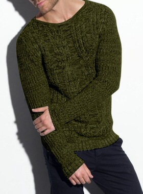 Autumn and winter men's sweater knitwear 毛衣针织衫