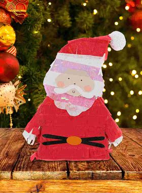 1 Pc Pinata Pinata Smashing Santa Claus Pinata Santa Shaped