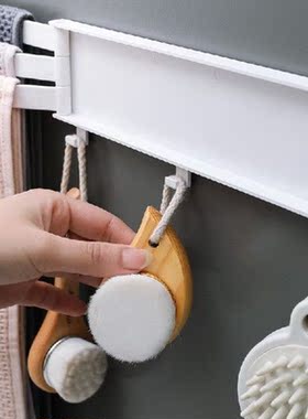 Towel Hanger Wall Mounted Shower Shelf Holder Hook Bathroom