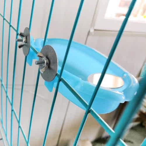 Parrot Bathtub With Mirror Pet Cage Accessories Bird Mirror - 图1