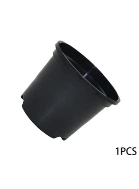 Indoor Outdoor Bamboo Plant Pots Strong Plastic Black