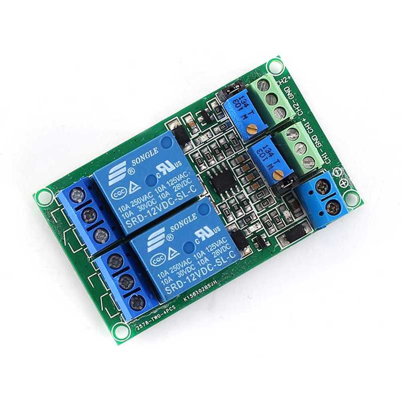 LM9 Voltage Comparator Module Relay Control Circuit 12V 2C - 图2