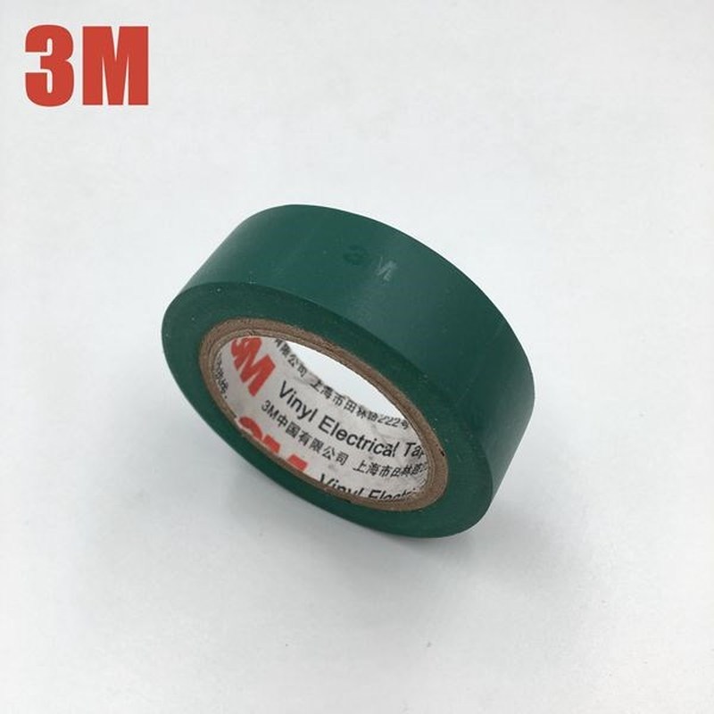 10pcs/lot 5Color High Voltage 3M Vinyl Electrical Tape 1500# - 图2