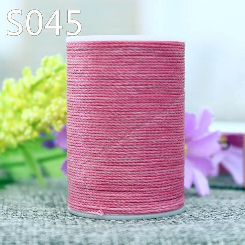 GALACES. YL045 0.45mm 148m Long Round Twist Waxed Thread Wax - 图1