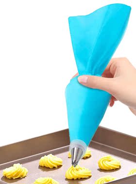 Juego de bolsas de pastelería de silicona para co
