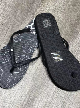 现货2022夏季新款黑色鞋带凉拖鞋女简约时尚百搭仙女风人字拖