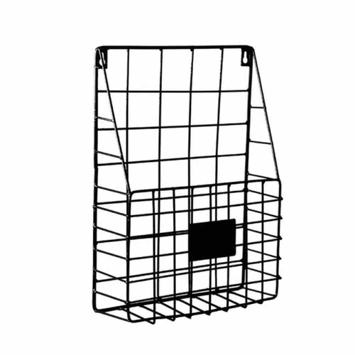 Mail Organizer Wire Basket Wall Mounted Magazine File - 图3