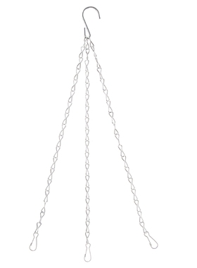 3 Point Garden Basket Iron Hanging Chains Flower Planter