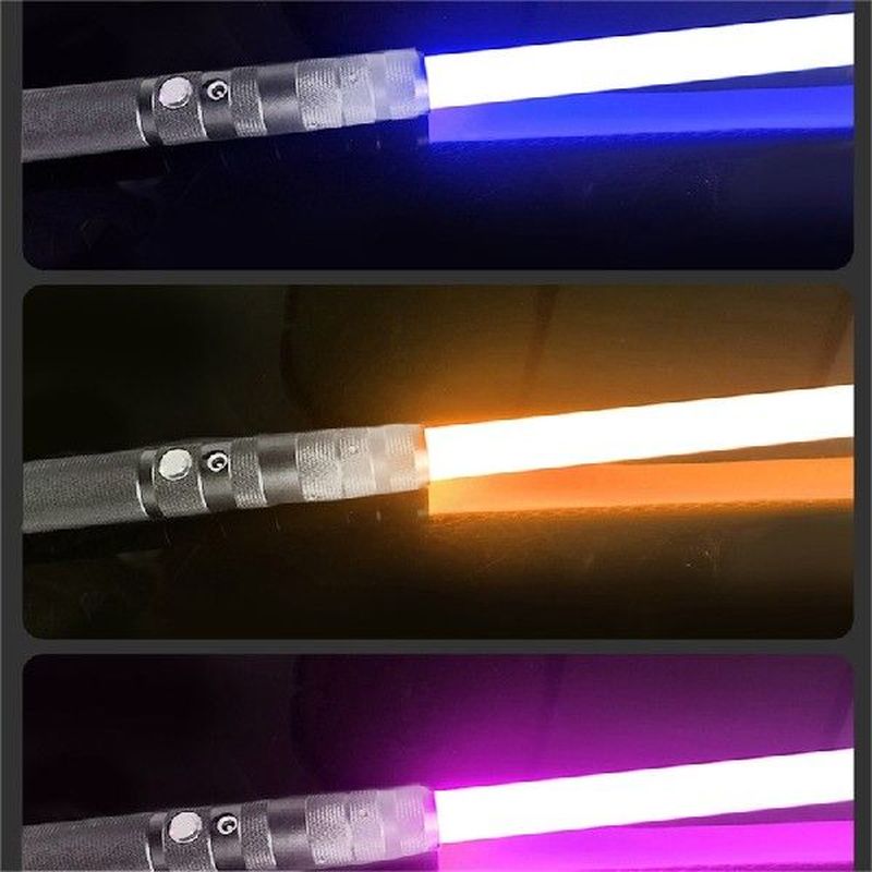 LED Flashing Stick Lightsaber Shape Colorful Light Toy - 图3