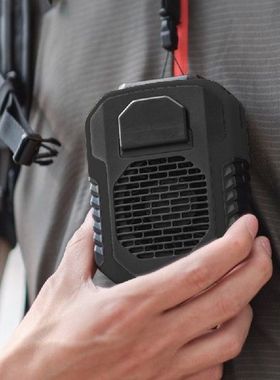 6000mA Mini Waist Fan USB Rechargeable 3 Speed Outdoor