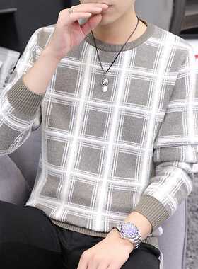 Men	s Crewneck Sweater Autumn and Winter nd Botto