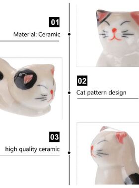 Rest Chopstick Stand Ceramic Chopsticks Holder Spoon Fork