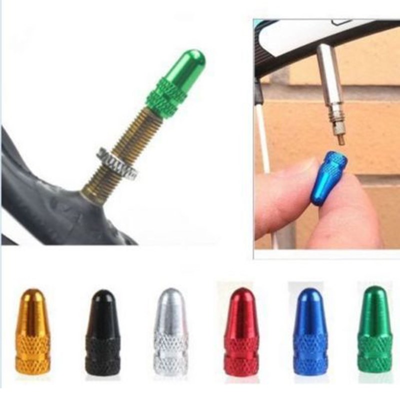 14pc Colorful Bkie Presta Valve Cap Aluminum Presta Valve Ca-图3