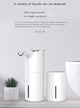 2X 450Ml Soap Dispenser Automatic Touchless Hand Soap