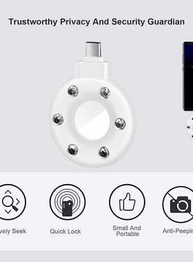 USB-C Anti Candid Camera Detector For Outdoor Travel Hotel R