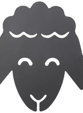 Cute Black Sheep Toilet Paper Roll Holder, Novelty Free