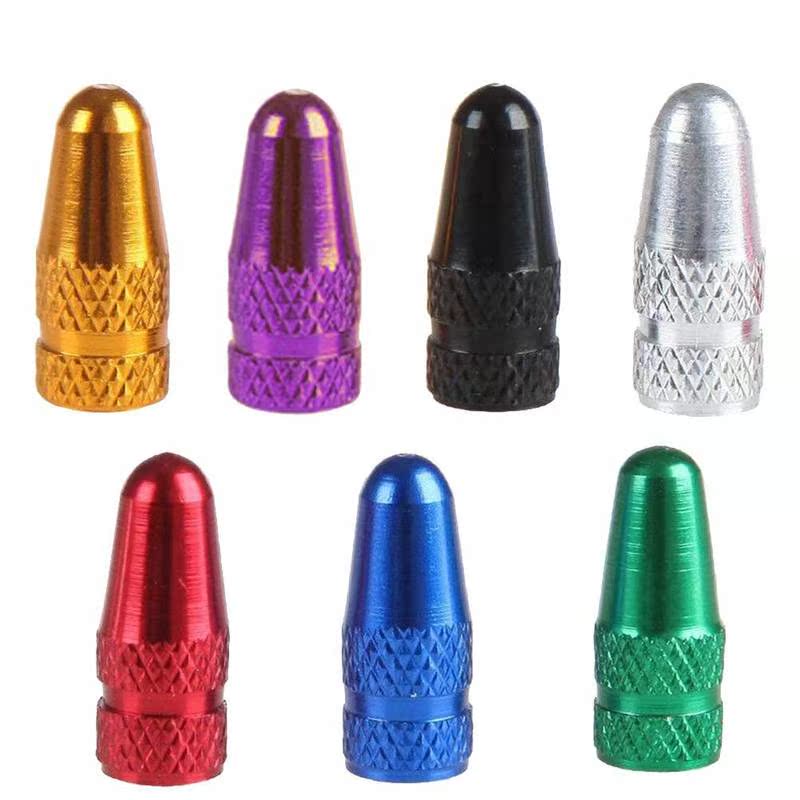 14pc Colorful Bkie Presta Valve Cap Aluminum Presta Valve Ca-图1