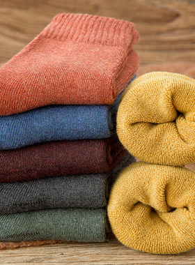 Socks Women's Autumn and Winter Thick Warm Socks Wom