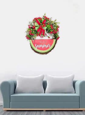 Watermelon Hanging Sign Hanging Sign Plaque for Front Door