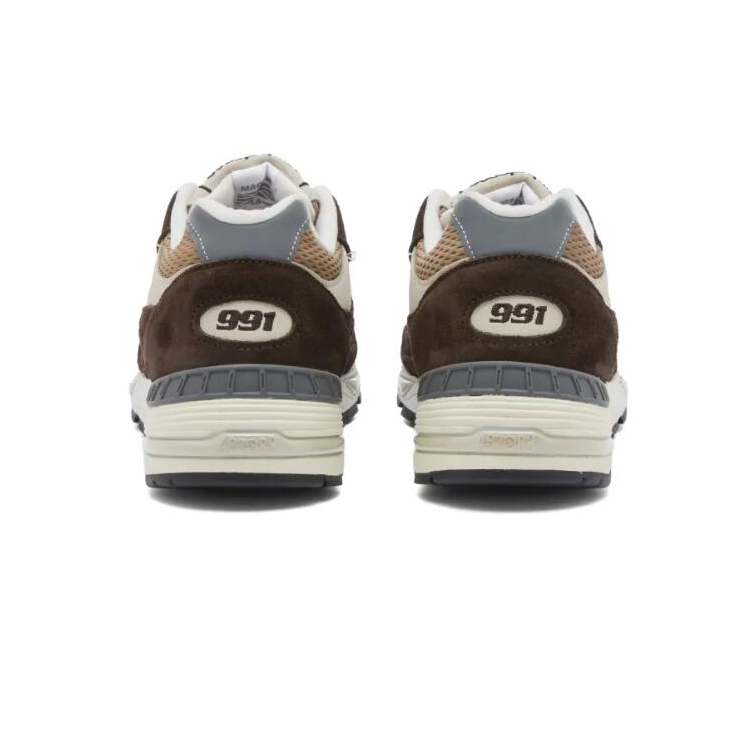 NEW BALANCE M991 猪皮绒面革 男子运动鞋 英产 M991BGC - 图2