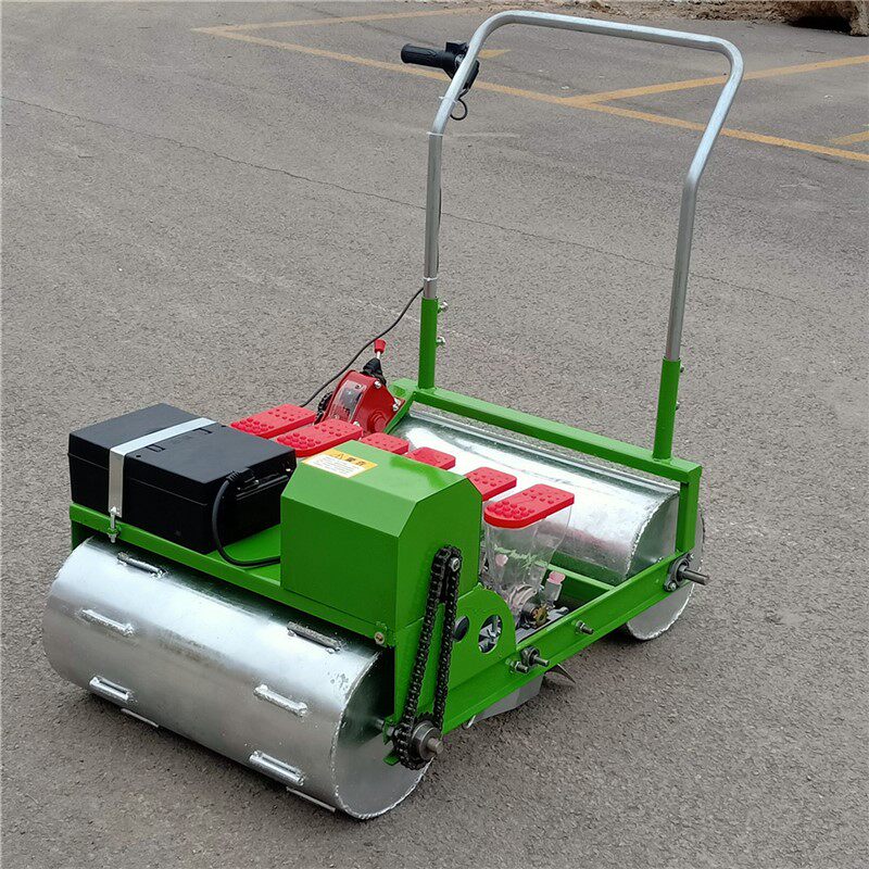 新款汽油6行油葵播种机 小粒菜籽精播机 下种量可调材播种机