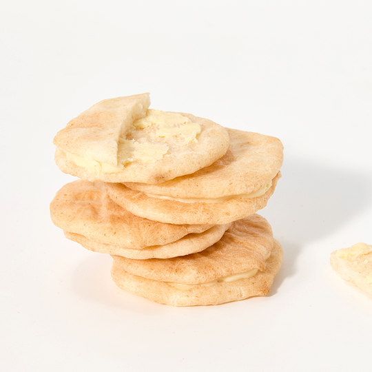 合兰仕宝贝易餐夹心米饼儿童零食饼干便携芝士夹心饼干单独小包装