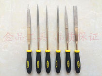 Tool six pieces of diamond filing knife square filing triangular filing head flat file with flat file semicircular filing)