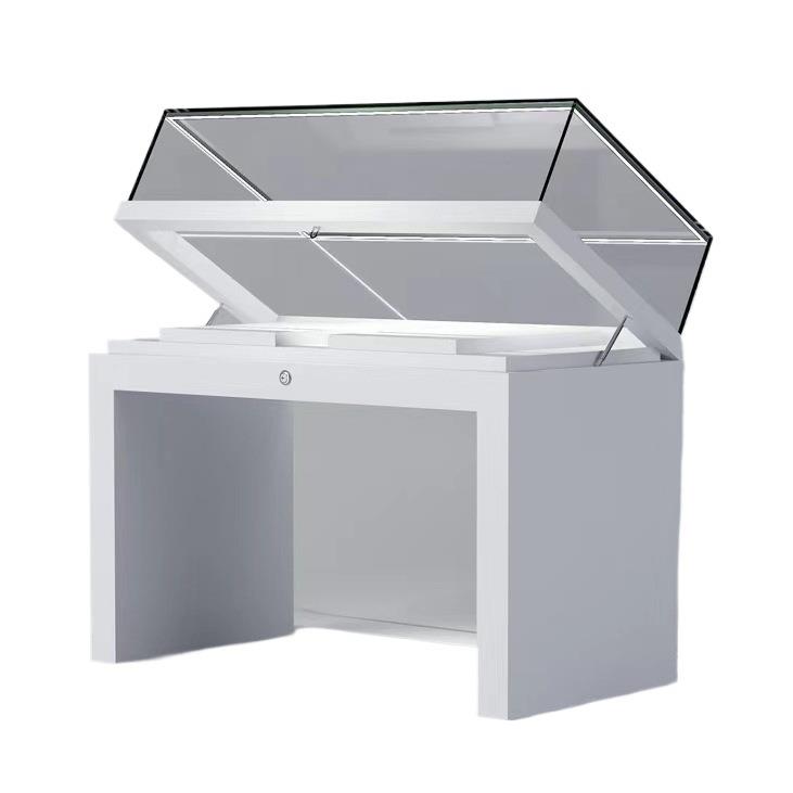 博物馆展示柜台文物古玩玉器玻璃展柜产品纪念馆陈列柜台 - 图3