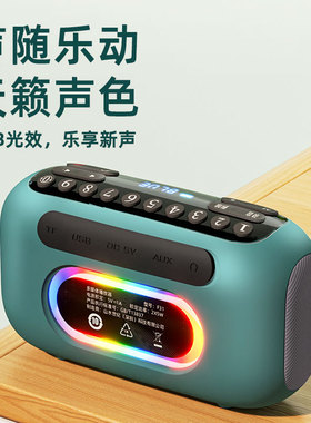 进口山水官方正品无线蓝牙音响双喇叭立体声小型便携太极听歌戏曲