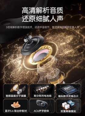 进口索爱GD31蓝牙耳机无线挂耳式气骨传导开放不入耳跑步运动2026