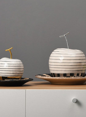 现代新中式创意样板房间装饰摆件