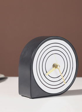 简约创意样板间儿童书房时钟表