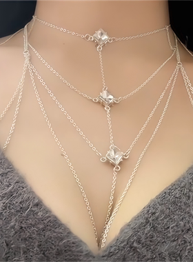纯欲风项链胸链女辣妹甜酷身体链