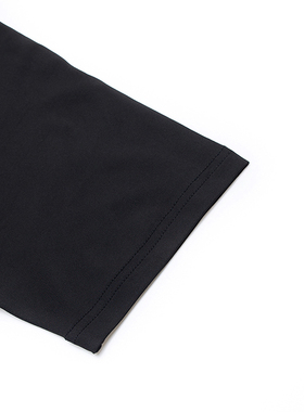 男士休闲黑色健身运动上衣