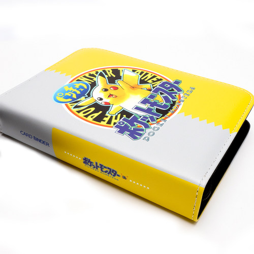 PTCG宝可梦卡册豪华大容量卡包四宫格收纳册九宫格收藏PU皮质卡册 - 图3