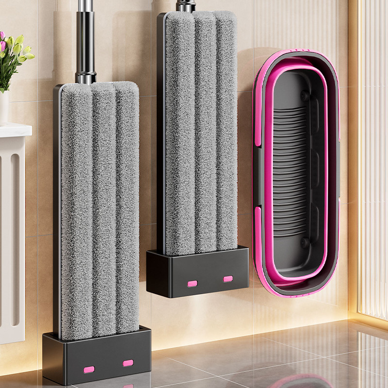 独特2026拖把家用免手洗一拖平板懒人拖地神器拖布湿两用墩布拖地