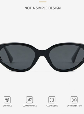 25新款墨镜偏光遮阳UV400防紫外线开车大框猫眼TR90高品质太阳镜