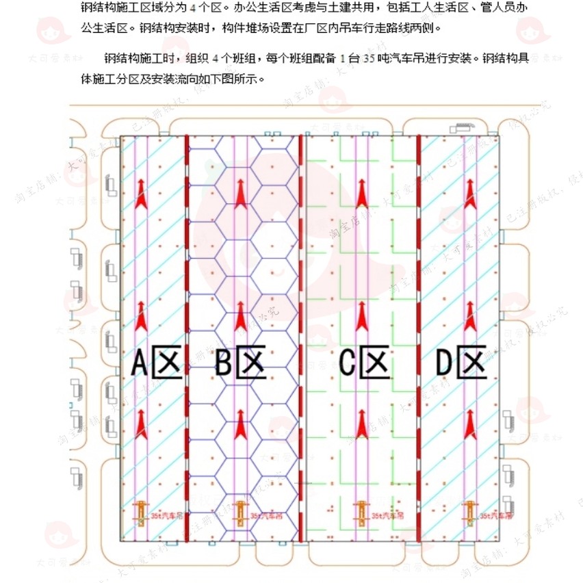 施工A1设计厂房南都设计新能源施工钢结构相关方案方案组织组织 - 图1