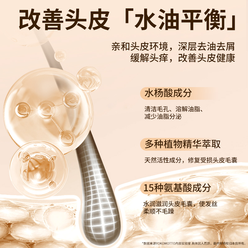北国雪松洗发水女士控油蓬松水杨酸深层去屑止痒柔顺洗头膏正品男