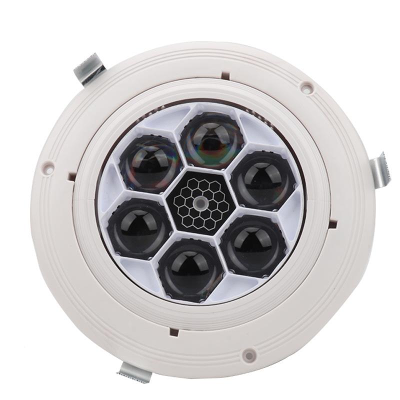 舞台吧声全控彩灯KTV包房闪嵌入清式光灯酒吧吸顶6颗蜂眼激光灯 - 图3