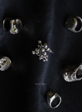 MOUNTMESU Gate Pattern Earring I 银饰 耳环