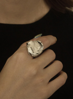 MOUNTMESU Silverpoppy Ring '罂粟' 戒指 银饰 先锋