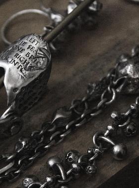 结构戒指工匠暗黑银饰