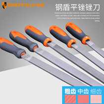 Steel Shield Board File Filing Knife Steel Filing Metal Flat Filing Frustration Knife Fitter Tool Subpolished Filing Knife Flat Steel Filing Knife Flat Steel Filing