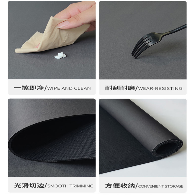 厨房台面沥水垫硅藻泥放碗筷盘杯多功能隔热垫可裁剪洗手台吸水垫 - 图2