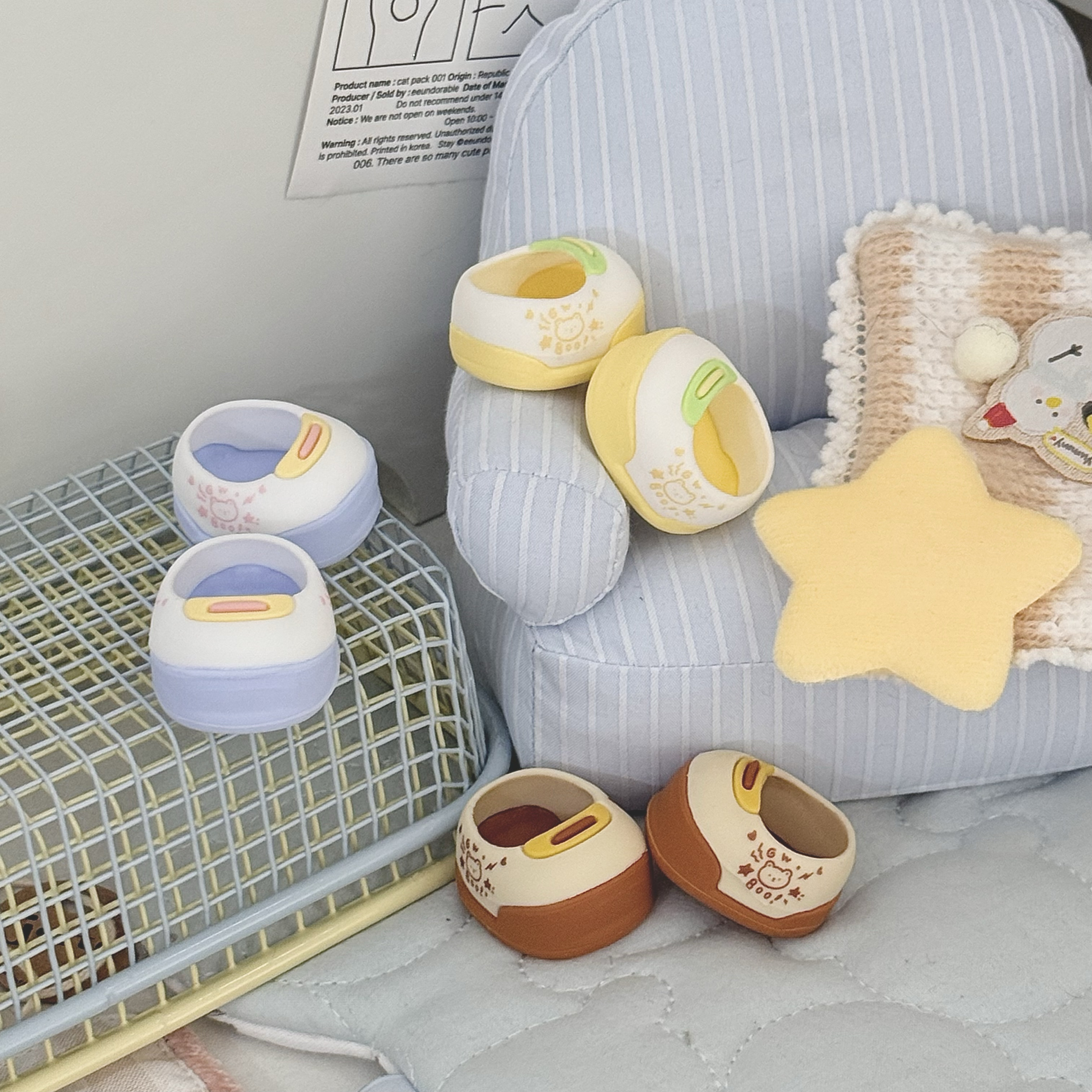 【现货】周可可娃衣周深棉花娃娃10cm娃衣捶捶体娃衣10cm衣服套装 - 图2