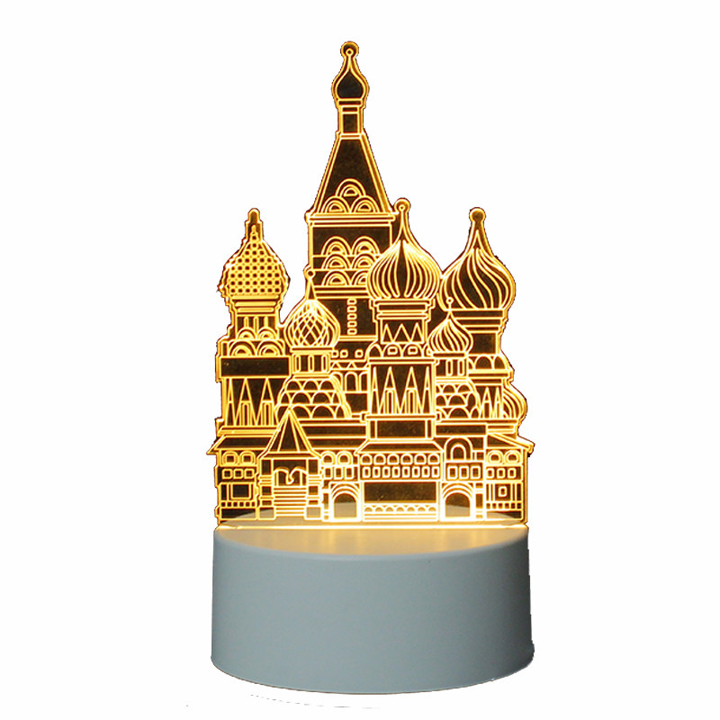 定制创意台灯2025年新款家用现代桌面摆件展会开业回礼刻logo图案