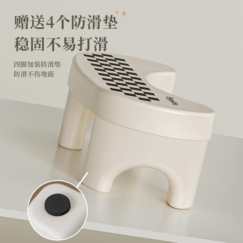 家用马桶凳脚凳子厕蹲坑坐便神器垫小踩凳子所新款脚491塑料加厚 - 图1