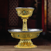 Protective glass cumin gold-type 8 auspicious for cup stainless steel liner Buddha for the protection of the cup double